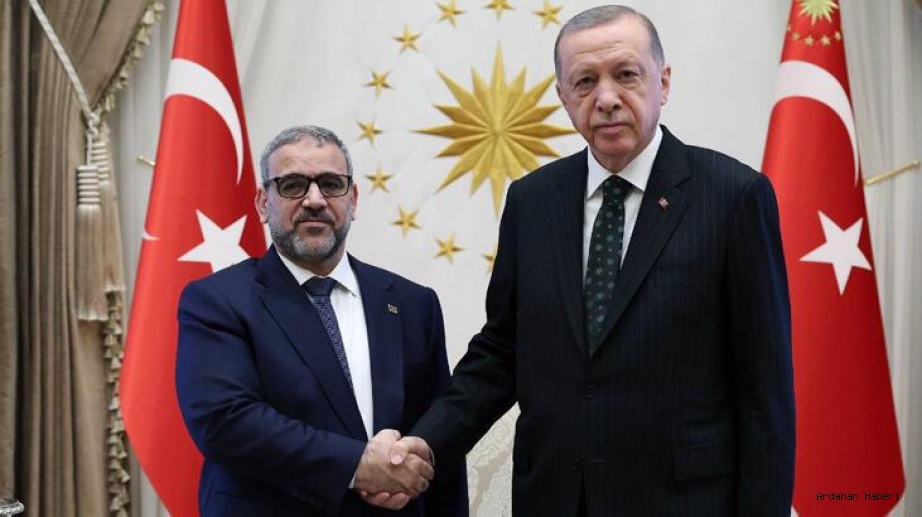 Ardahan Haberi: Cumhurbaşkanı Erdoğan, el-Mişri ile görüştü