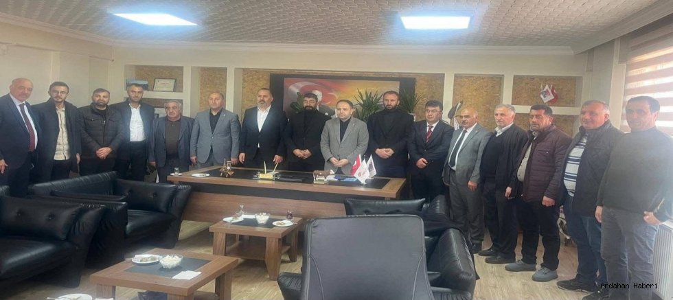 Ardahan Heyetinden Damızlık Sığır Yetiştiricileri Birliğine Ziyaret