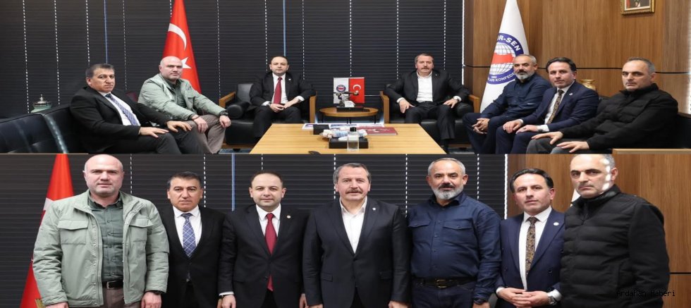 Ardahan Heyetinden Memur-Sen Genel Merkezi’ne Kritik Ziyaret