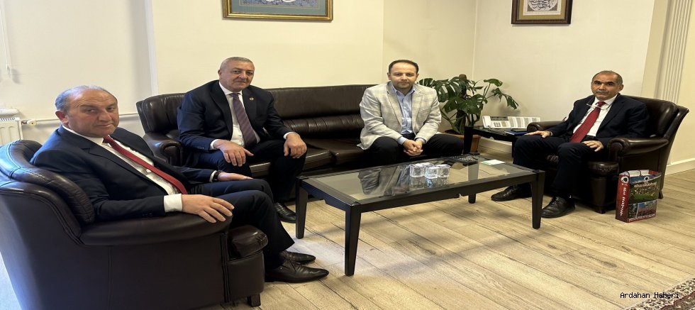 Ardahan Heyetinden TOKİ Başkan Yardımcısı Hakan Akbulut’a Ziyaret
