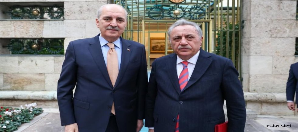 Ardahan’ın 23. Dönem Milletvekili Saffet Kaya’dan TBMM Başkanı Numan Kurtulmuş’a Ziyaret