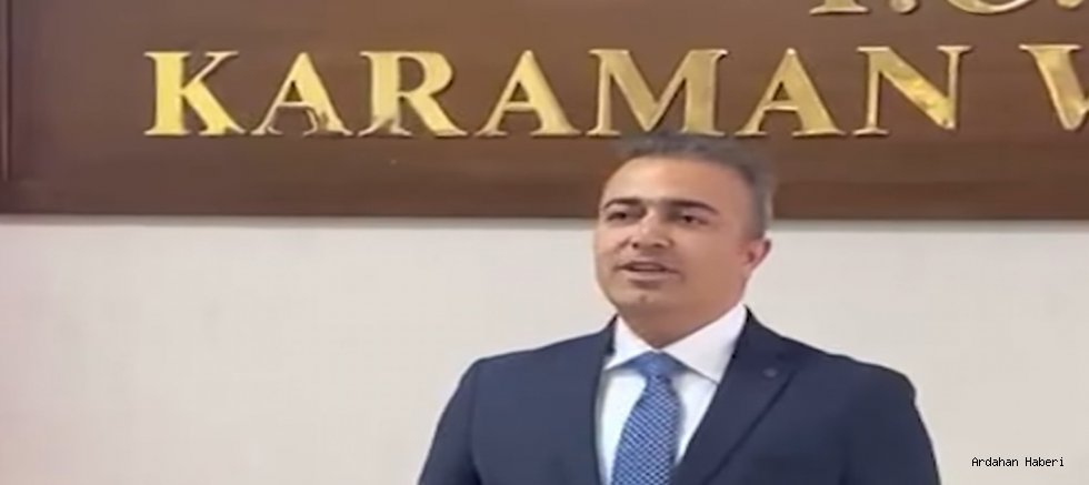 Ardahan’ın Sevilen Valisi Hayrettin Çiçek, Karaman’da Göreve Başladı