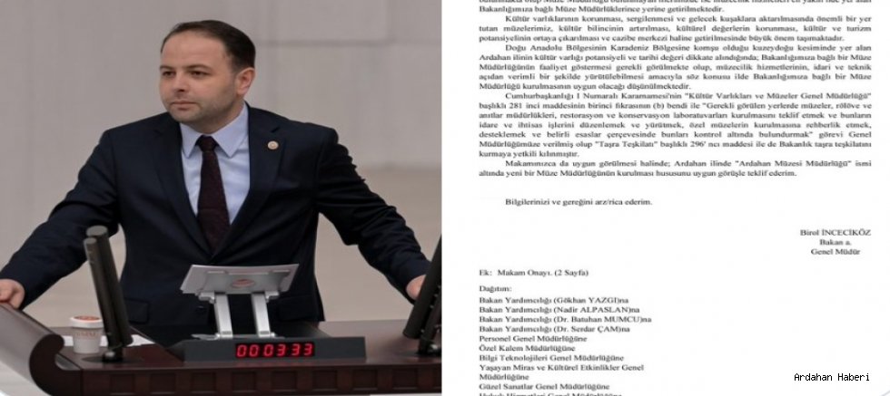 Ardahan’ın Tarihi Zenginlikleri için Yeni Bir Dönem Başlıyor