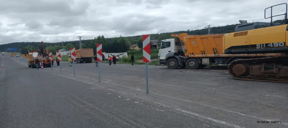Ardahan Merkeze bağlı Çamlıçatak Köyü’nde uzun süredir beklenen alt geçit çalışmaları başladı