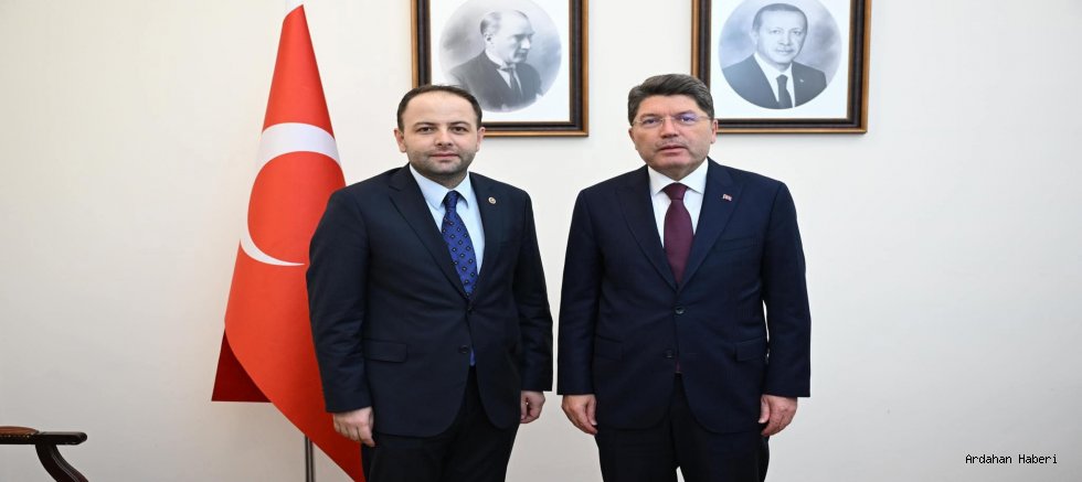 Ardahan Milletvekili Kaan Koç’tan Adalet Bakanı Tunç’a Ziyaret