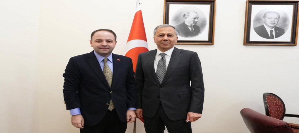 Ardahan Milletvekili Kaan Koç’tan İçişleri Bakanı Yerlikaya’ya Ziyaret