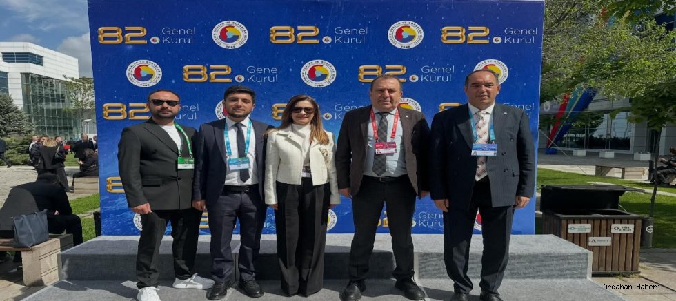 Ardahan TSO Heyeti, TOBB 82. Genel Kurulu'nda Bölgesi İçin Temaslarda Bulundu
