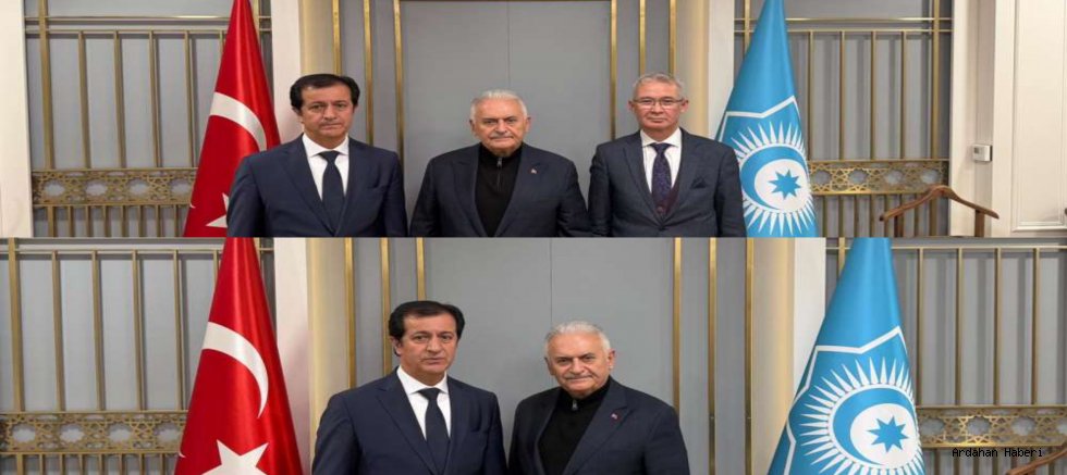 Ardahan Üniversitesi’nden Binali Yıldırım’a Anlamlı Ziyaret