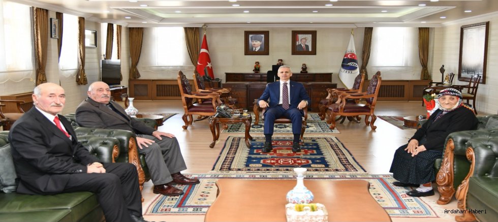 Ardahan Valisi Çiçekli’den Anlamlı Kabul
