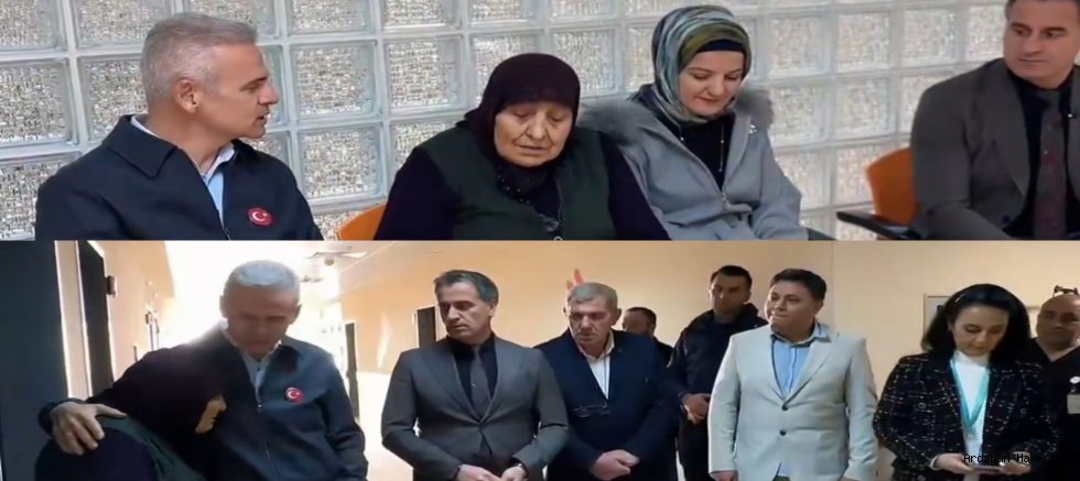 Ardahan Valisi Çiçekli’den Damal Bebek Ustası Gülfidan Atmaca’ya Geçmiş Olsun Ziyareti