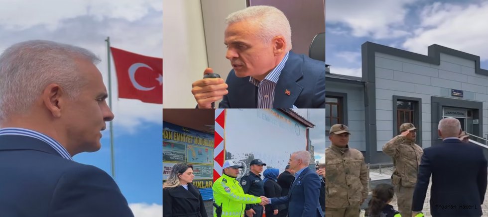 Ardahan Valisi Çiçekli'den Güvenlik Güçlerine Bayram Ziyareti