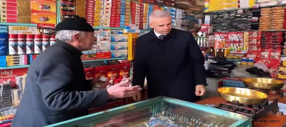Ardahan Valisi Çiçekli, Türkiye’nin En Düzenli Bakkalına Misafir Oldu