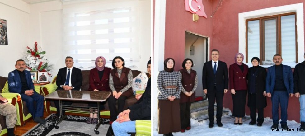 Ardahan Valisi Hayrettin Çiçek’ten Şehit Ailesine Anlamlı Ziyaret