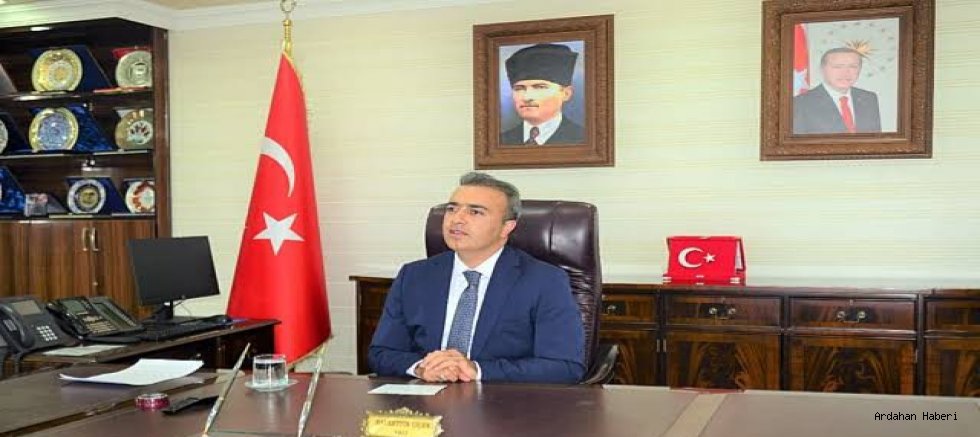 Ardahan Valisi Hayrettin Çiçek’ten Yeni Yıl Mesajı