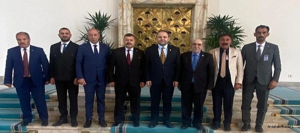 Ardahan ve Kars Oda Başkanları Milletvekili Kaan Koç la Görüştü 
