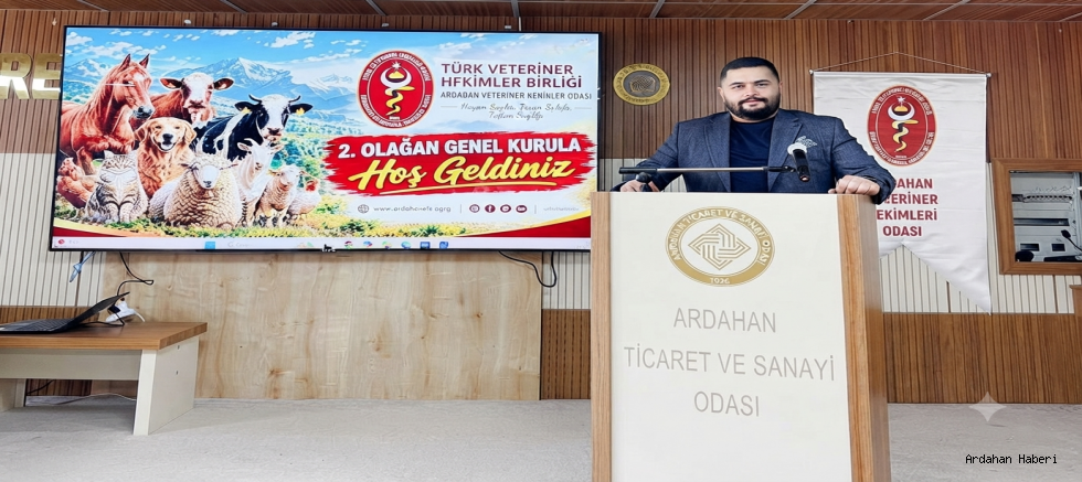 Ardahan Veteriner Hekimleri Odası’nda Ömürcan Sural Güven Tazeledi