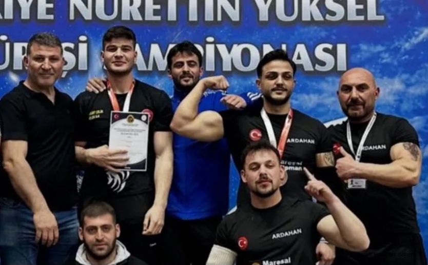 Ardahanlı Bilek Güreşçilerinden Tarihi Başarı: Yalova’dan 14 Madalya İle Döndüler!