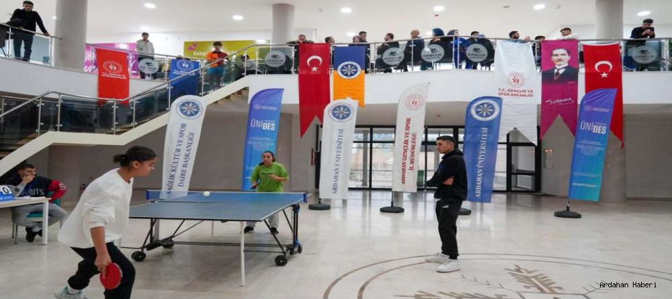 ARÜ’de Masa Tenisi Turnuvası Tamamlandı: Final ve Ödül Töreni Voleybol Finaliyle Birlikte Yapılacak