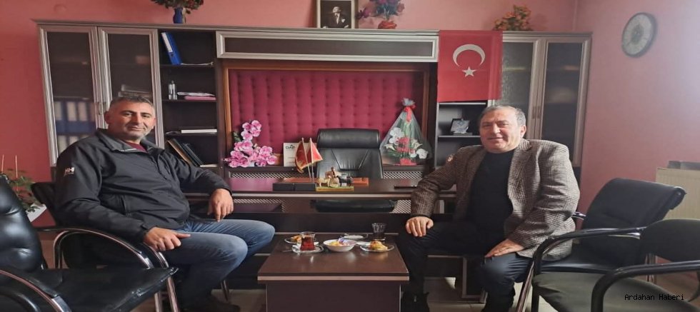ATSO Başkanı Çetin Demirci’den Yeni Yönetime Hayırlı Olsun Ziyareti