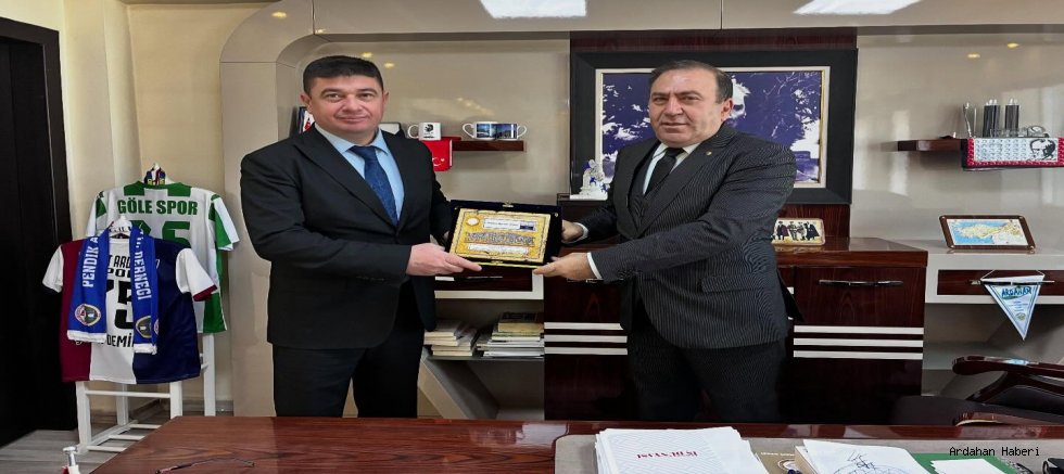 Azerbaycan Kars Başkonsolosu Zamin Aliyev’den Ardahan TSO’ya Ziyaret