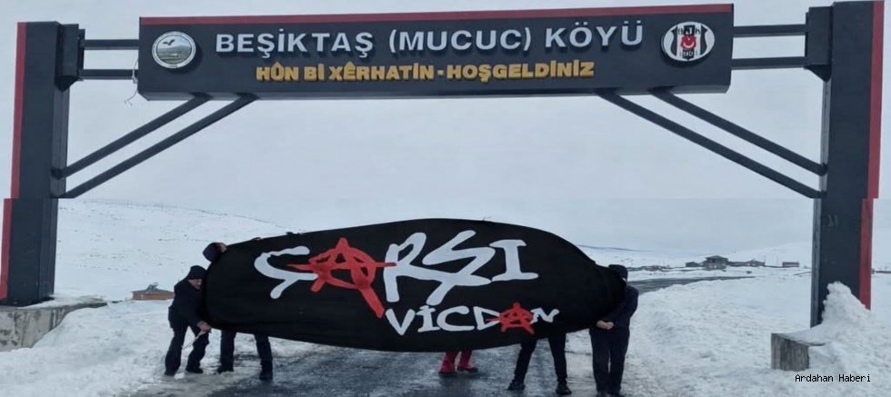 Beşiktaş Çarşı Grubu Ardahan’daki Beşiktaş Köyünü Ziyaret Etti