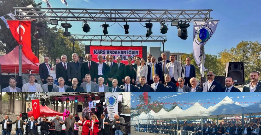 Bursa’da Kars, Ardahan ve Iğdır Tanıtım Günleri Renkli Görüntülere Sahne Oldu