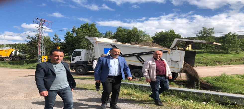 Çamlıçatak Köyü Alt Geçit Projesi, AK Parti heyeti tarafından yerinde incelendi.