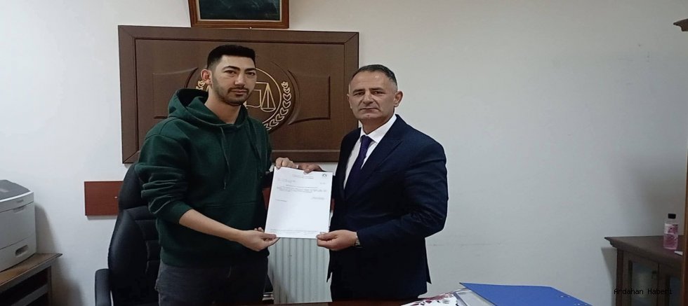 Candar Yılmaz Mazbatasını Aldı, Görevine Resmen Başladı