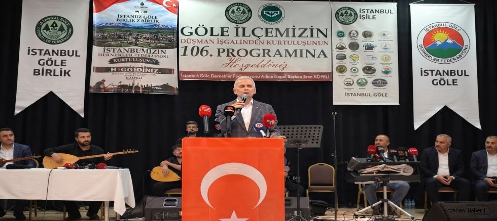 Çiçekli’nin Göle Kurtuluş Gecesindeki Sözleri Gündem Oldu: Ne Demek İstedi?