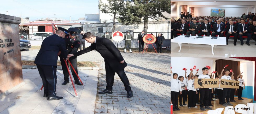 Çıldır’da 10 Kasım Töreni Düzenlendi