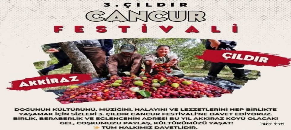 Çıldır’da Geleneksel Cancur Festivali Renkli Görüntülere Sahne Olacak