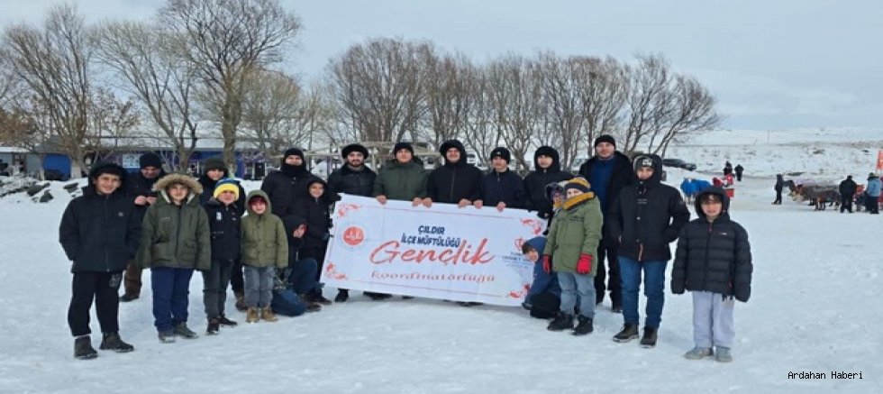 Çıldır’da Gençliğe Değer Kış Kampı Coşkusu