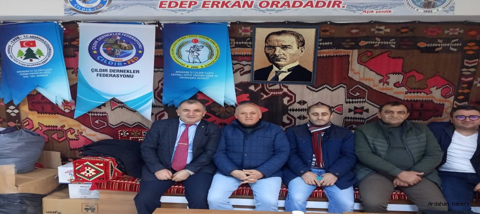 Çıldır Dernekler Federasyonu’nda Şentürk Söğüt Yeniden Başkan Seçildi