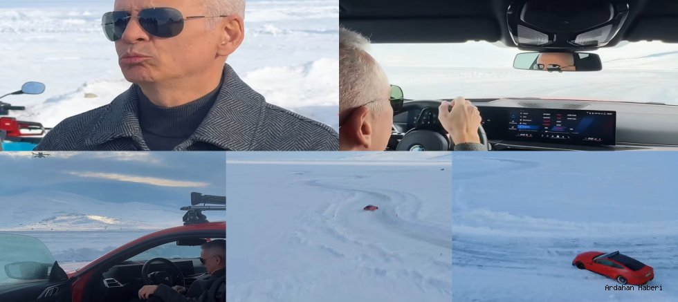 Çıldır Gölü’nde Kar ve Buz Üzerinde Adrenalin Dolu Deneyim