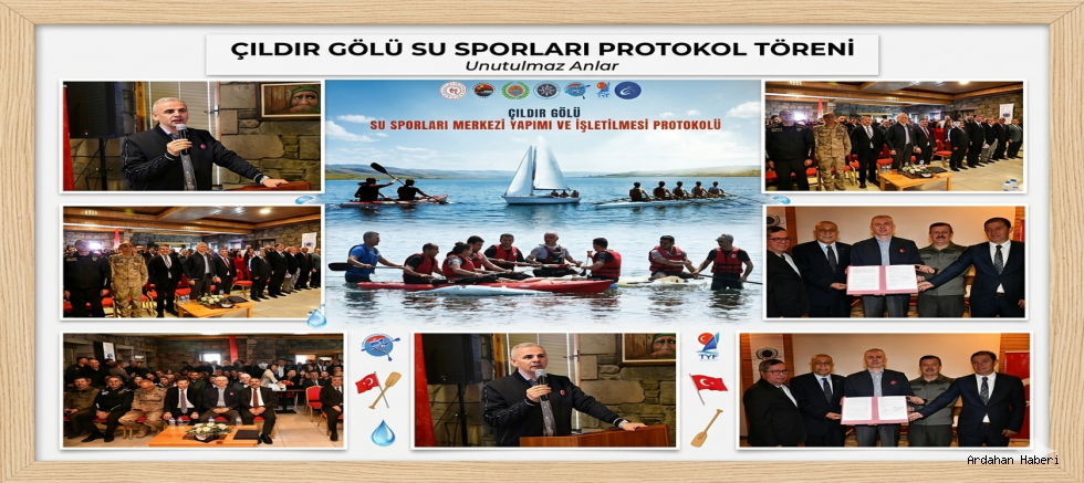 Çıldır gölü’nde tarihi adım: su sporları merkezi kuruluyor!