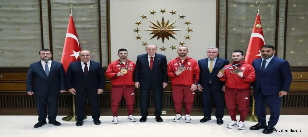 Çıldırlı Şampiyon Eray Şamdan, Cumhurbaşkanı Erdoğan Tarafından Kabul Edildi