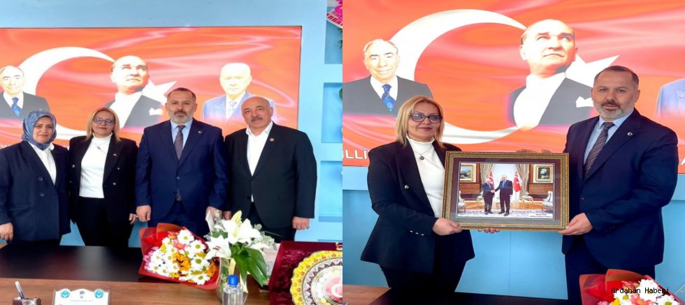Cumhur İttifakı’ndan Ardahan’da Birlik Mesajı: AK Parti’den MHP İl Başkanlığı’na Ziyaret