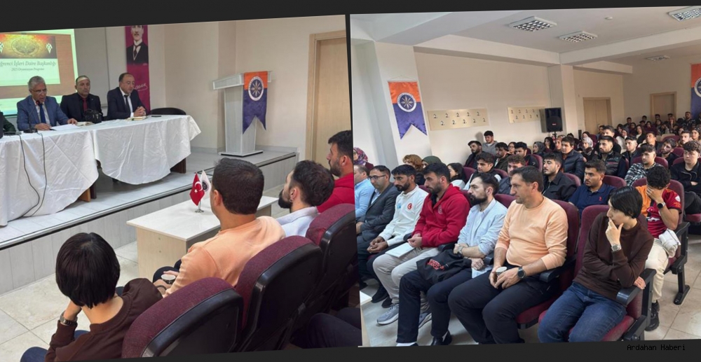 Göle Nihat Delibalta MYO’da Yeni Öğrenciler İçin Oryantasyon Programı Düzenlendi