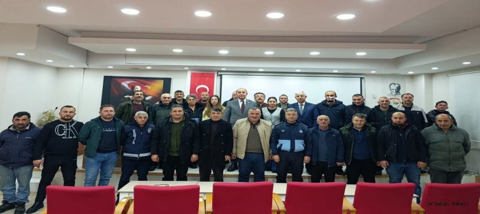 Hanak Belediyesi 2025 Yılı Personel Toplantısını Gerçekleştirdi