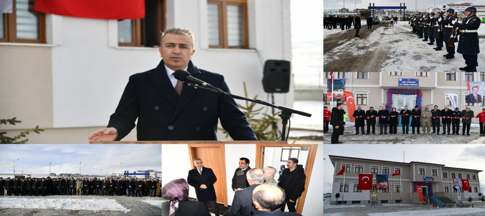 Hanak İlçe Jandarma Komutanlığı Yeni Hizmet Binası Törenle Açıldı