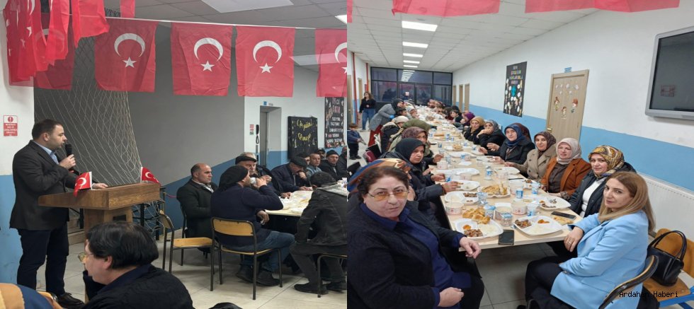 Hanak’ta Birlik Sofrası: İftar Programına Yoğun Katılım