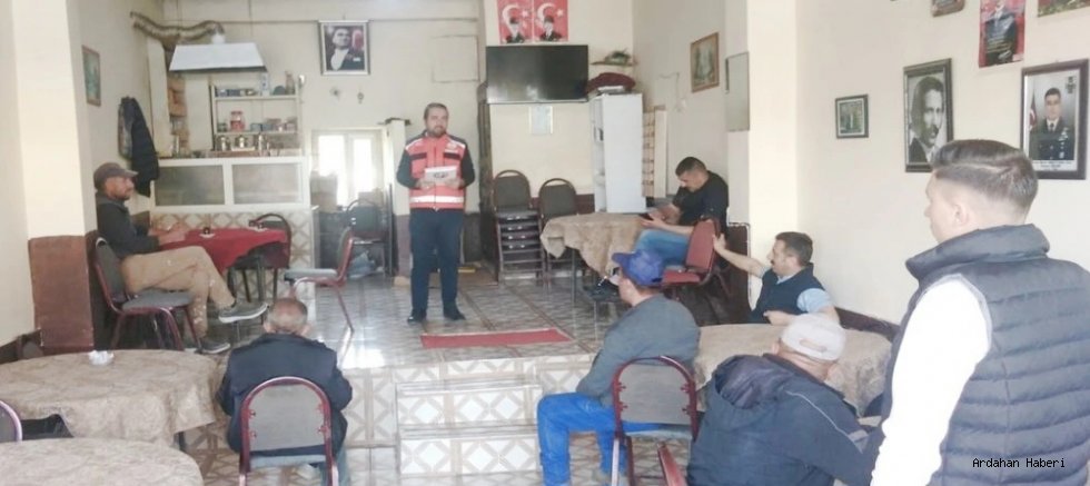Hanak ta vatandaşlara yönelik Alkol ve Madde Bağımlılığı konulu farkındalık eğitimi düzenlendi