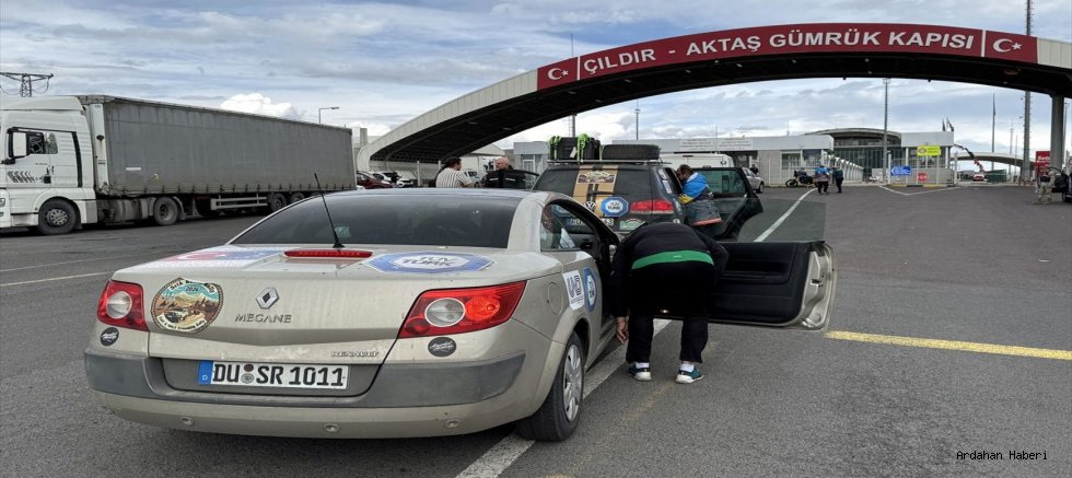 İpek yolu rallisi'nin türkiye'deki son durağı ardahan oldu: dostluk konvoyu çıldır’dan geçti