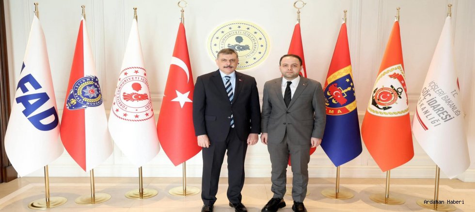 Kaan Koç’tan İçişleri Bakanı Mustafa Çiftçi’ye Hayırlı Olsun Ziyareti