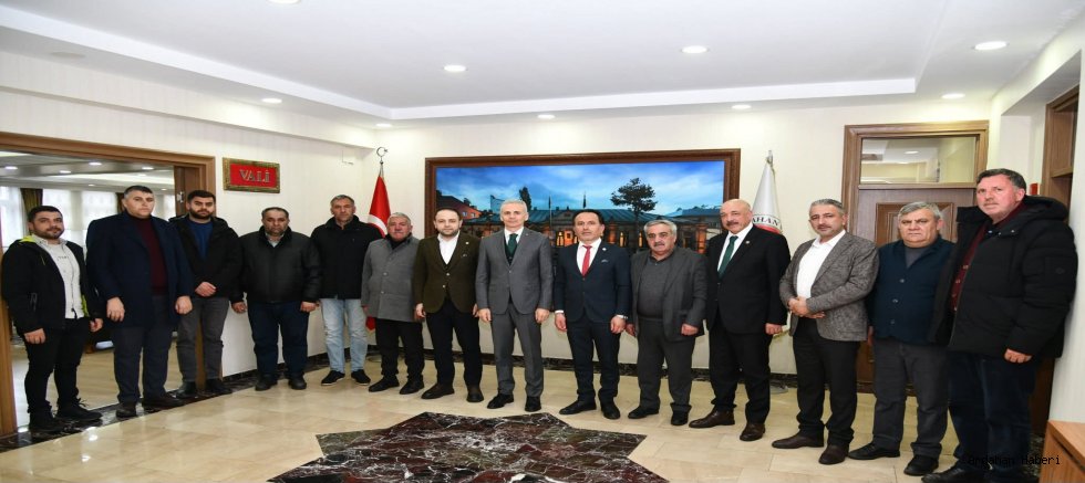 Kaan Koç’tan Vali Mehmet Fatih Çiçekli’ye Hayırlı Olsun Ziyareti