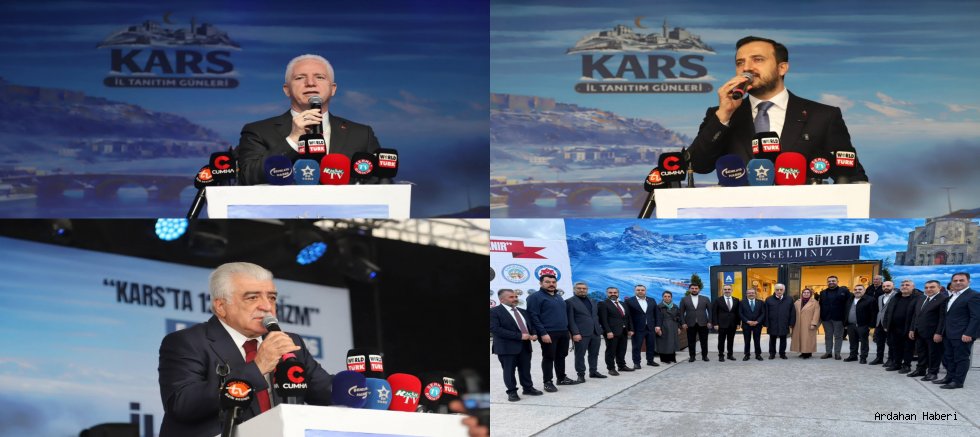 Kars İl Tanıtım Günleri Açılışına İstanbul Valisi Davut Gül’de Katıldı