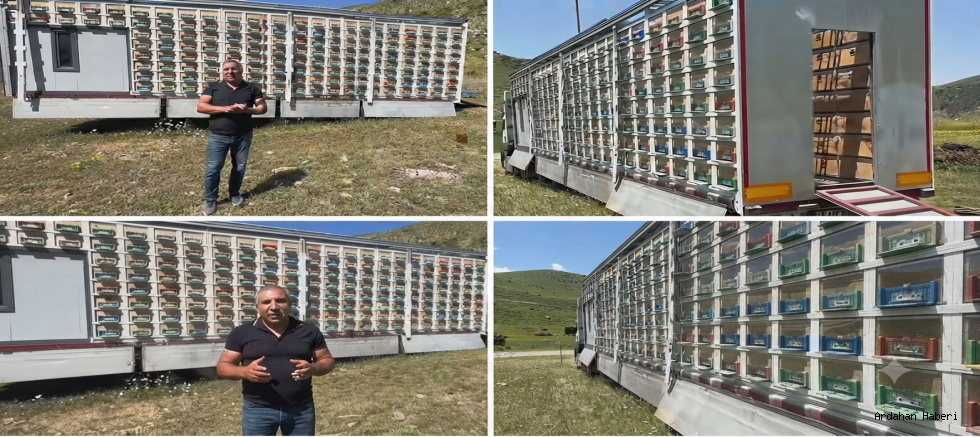 Kars’ta Bir İlk: Türkiye’nin En Büyük Mobil Arı Üretim Üssü Kuruldu