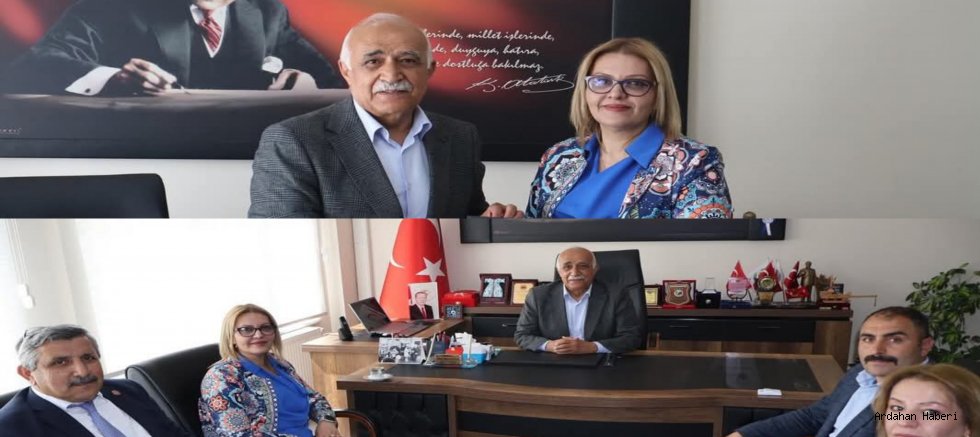 MHP Heyetinden Çıldır Belediye Başkanı Azizoğlu’na Anlamlı Ziyaret