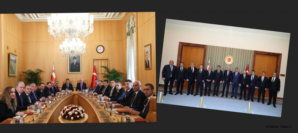 Milletvekili Kaan Koç TBMM Başkanı Numan Kurtulmuş’un başkanlığında gerçekleşen önemli bir diplomatik görüşmeye katıldı