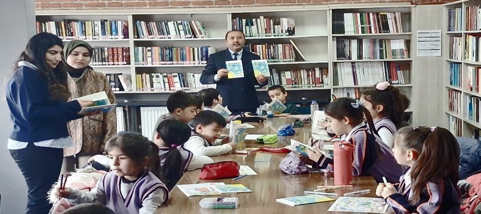 Minik Eller Kitaplara Dokundu: Çıldır’da Kütüphane Haftası Coşkusu